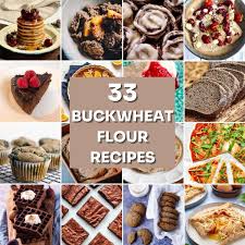 33 gluten free buckwheat flour recipes