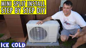 how to install a mini split air