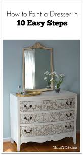 How To Paint A Dresser In 10 Easy Steps