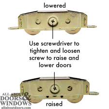 How To Adjust Sliding Door Rollers