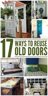 17 crafty ways to reuse old doors