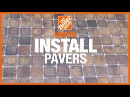 How To Install Patio Pavers The Home