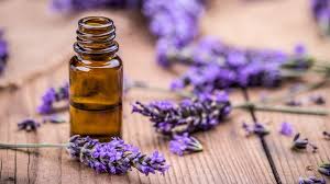 with lavender essential oil