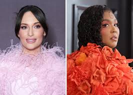 blush kacey musgraves and lizzo wore