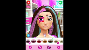 kids barbie makeover kids app