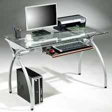 Besides good quality brands, you'll also find plenty of discounts when you shop for desk glass during big sales. Tempered Glass Top Steel Frame Computer Desk Overstock 5237687