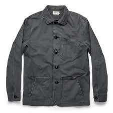 The Ojai Jacket In Washed Charcoal