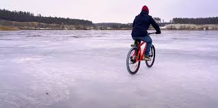 diy studded tires on drill powered bike