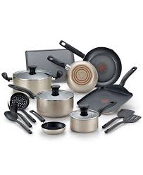Whether you're looking to steam a mountain of veggies or sear a steak, this … T Fal Culinaire 16 Pc Nonstick Aluminum Cookware Set Reviews Cookware Sets Macy S