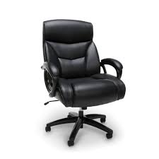 Choose from executive leather or fabric upholstered chairs to bariatric office chairs and even heavy duty mesh office chairs. Big Tall Executive Leather Office Chair Black Ofm Target