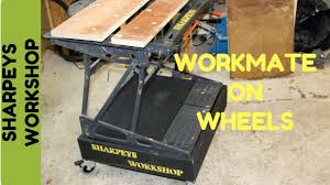 black and decker workmate on wheels and