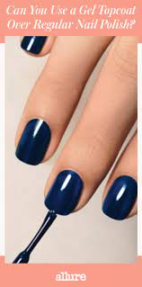 gel topcoat over regular nail polish