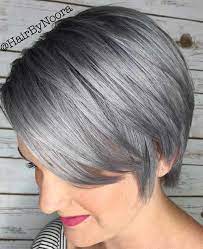 These beautiful hair cuts will help you for a new trend. These Days Most Popular Short Grey Hair Ideas