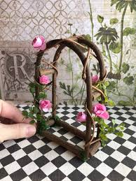 Miniature Garden Arch Dollhouse Trellis