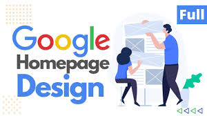 projects 01 google homepage design