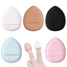 5 pcs finger powder puff makeup puff