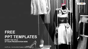 fashionable dresses powerpoint templates