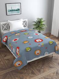 Morado Polycotton Single Bed Quilt