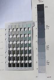 Munsell Color Chart Grey Mixing Paint 1 Munsell Color