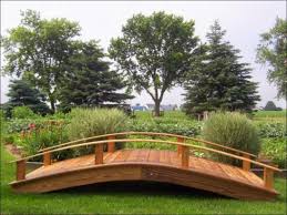 Amish Built Garden Bridges For