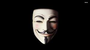 free anonymous mask wallpaper