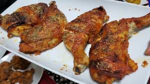 Anda akan bersumpah ayam ini, lebih rendah lemak dan kalori tetapi masih renyah dan lezat, dibuat di penggorengan. Resep Ayam Panggang Bumbu Rosemary Youtube