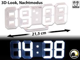 Digital Led Table Amp Wall Clock
