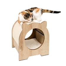 ca vesper minou bench cat scratcher