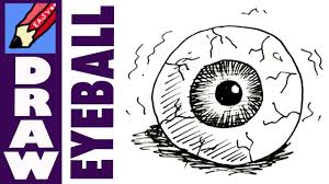 How to draw an eyeball | Scary halloween drawings, Eyeball drawing, Scary  drawings