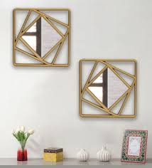 Buy Gold Plastic Classic Mirror Sets At