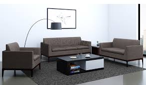 small two seater office sofa modern