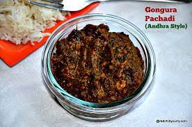 gongura pachadi andhra recipe