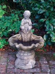 Pan Stone Birdbath Garden Statue