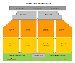 Cvah Seating Chart Small 01 31 16 After Hours Concerts