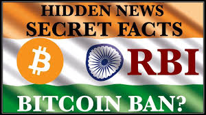 Effective today, any company that deals in cryptocurrencies will have to disclose their entire crypto holdings to the government as part of their financial statements. Rbi India Cryptocurrency Bitcoin Ban Latest News Secret Facts Youtube
