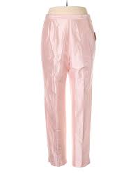 Details About Neiman Marcus Women Pink Silk Pants 18 Plus