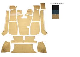 black cutpile carpet kit
