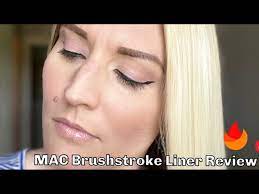 mac brushstroke liquid liner review