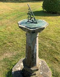 A Historic Horizontal Bronze Sundial