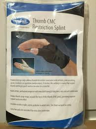 Comfort Cool Thumb Cmc Restriction Splint Size Medium Left