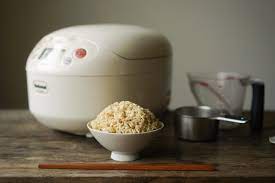 The next step is to turn on your rice cooker and click on the brown rice button now close the lid of your rice cooker and let it cook the brown rice. How To Cook Brown Rice In A Rice Cooker Perfect Fluffly Results
