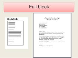 Writing And Editing Services Application Letter Block Style Letter