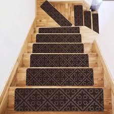 6pcs degraus de escada de carpete