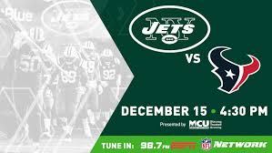 Gameday Guide Jets Vs Texans 12 15