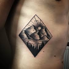 Colors to consider for your tattoo. 150 Tattoo Ideas For Mountain Lovers Body Art Guru