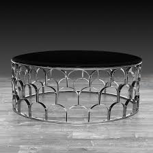 Rnd Silver Coffee Table Sequenza