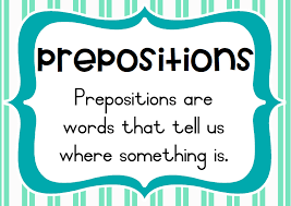 Preposition Anchor Charts Teacha