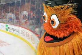 The flyers had a mascot named slapshot for a brief time in 1976. Gritty The Philadelphia Flyers Mascot Is Accused Of Punching A Boy In The Back The New York Times