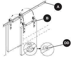 Reliabilt 07 3045 Interior Barn Door