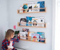 Kids Floating Bookshelf Book Storage